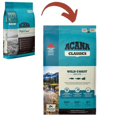 Acana Wild Coast Balıklı Köpek Maması 9,7kg - 1