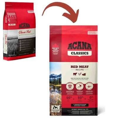 Acana Classics Red Meat Düşük Tahıllı Köpek Maması 14,5kg - 1