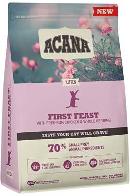 Acana First Feast Tavuk ve Balıklı Yavru Kedi Maması 1,8kg - 1