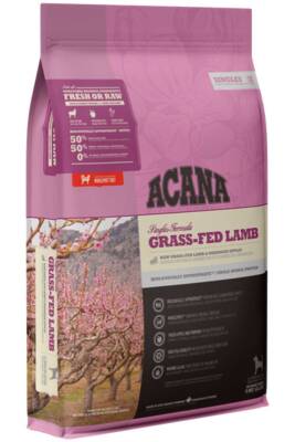 Acana Grass Fed Lamb Tahılsız Kuzu Etli ve Elmalı Yetişkin Köpek Maması 11,4kg - 1