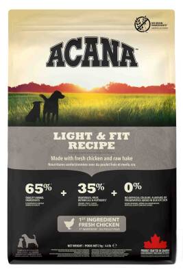 Acana Heritage Light & Fit Tahılsız Diyet Yetişkin Köpek Maması 2kg - 1