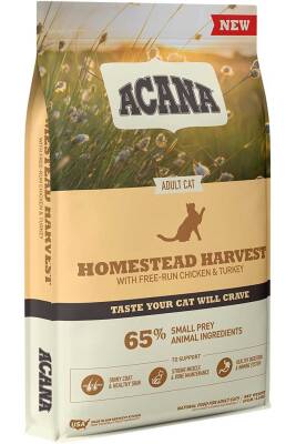 Acana Homestead Harvest Tavuk ve Hindi Etli Yetişkin Kedi Maması 1,8kg - 1