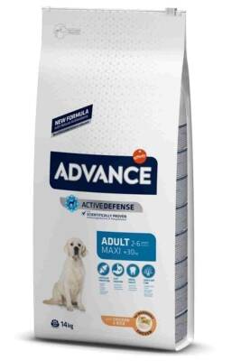 Advance Adult Maxi Tavuklu Büyük Irk Yetişkin Köpek Maması 14kg - 1