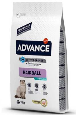 Advance Hairball Hindili Kısırlaştırılmış Kedi Maması 10kg - 1