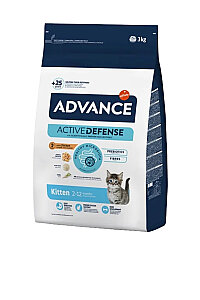 Advance Kitten Tavuklu Yavru Kedi Maması 3 KG
