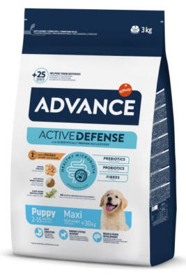 Advance Maxi Puppy Tavuklu Büyük Irk Yavru Köpek Maması 3KG - 1