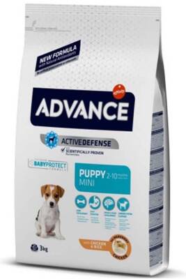 Advance Puppy Tavuk ve Pirinçli Küçük Irk Yavru Köpek Maması 3kg - 1