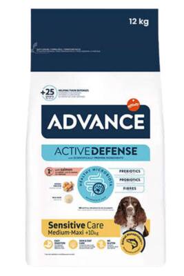 Advance Sensitive Somon Pirinçli Orta ve Büyük Irk Yetişkin Köpek Maması 12kg - 1