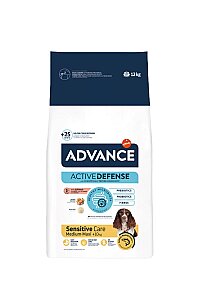 Advance Sensitive Somon Pirinçli Orta ve Büyük Irk Yetişkin Köpek Maması 12kg