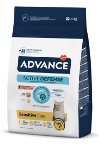 Advance Sensitive Somonlu Yetişkin Kedi Maması 10 KG - 1