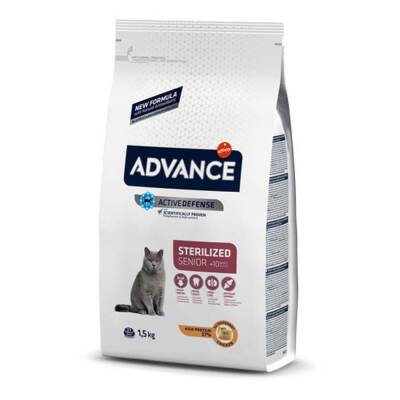 Advance Sterilised +10 Yaşlı Kısırlaştırılmış Kedi Maması 1,5 kg - 1