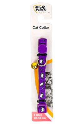 Ally Paws Cat Collar Zilli Kedi Tasması 1cmx20-30cm - 1