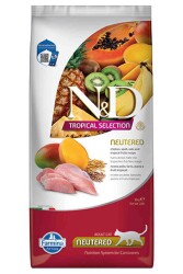 ND Tropical Selection Tavuklu Kısırlaştırılmış Kedi Maması 10kg - 1