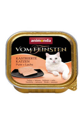 Animonda Hindi ve Somonlu Kısırlaştırılmış Kedi Konservesi 100gr - 1