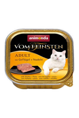 Animonda Kümes Hayvanı ve Makarnalı Kedi Konservesi 100gr - 1