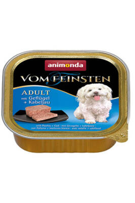 Animonda Kümes Hayvanı ve Morina Balıklı Yetişkin Köpek Konservesi 150gr - 1