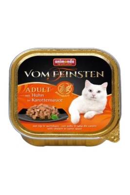 Animonda Tahılsız Havuç Soslu Tavuklu Yetişkin Kedi Konservesi 100gr - 1