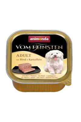 Animonda Vom Feinsten Sığır Etli ve Patatesli Yetişkin Köpek Konservesi 150gr - 1