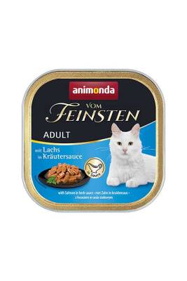 Animonda Vom Feinsten Tahılsız Somonlu Yetişkin Kedi Konservesi 100gr - 1