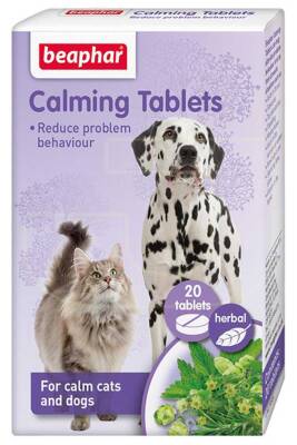 Beaphar Calming Bitkisel Kedi Köpek Sakinleştirici Tablet 20 Adet - 1