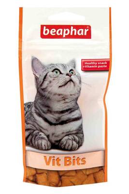 Beaphar Vit Bits Vitamin Macunlu Kedi Ödülü 35gr - 1