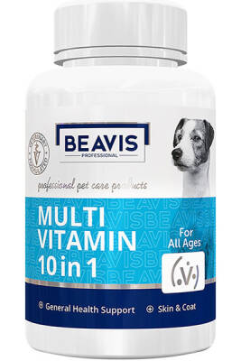 Beavis Köpekler İçin Multi Vitamin 10in1 75gr 100 Tablet - 1