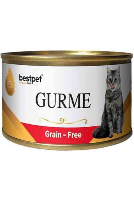 Best Pet Gurme Tahılsız Jöleli Biftekli Yetişkin Kedi Konservesi 100gr - 1