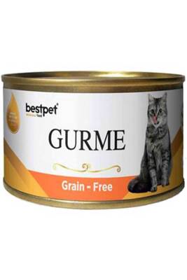 Best Pet Gurme Tahılsız Jöleli Somonlu Yetişkin Kedi Konservesi 100gr - 1