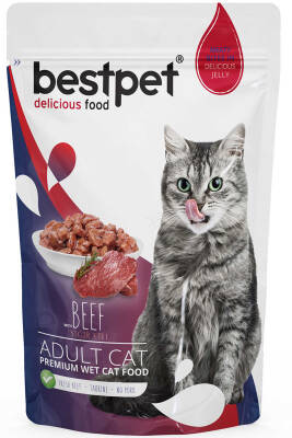 Bestpet Biftekli Kedi Konservesi 85gr - 1