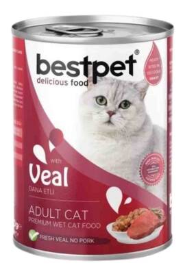 BestPet Dana Etli Yetişkin Kedi Konservesi 400gr - 1