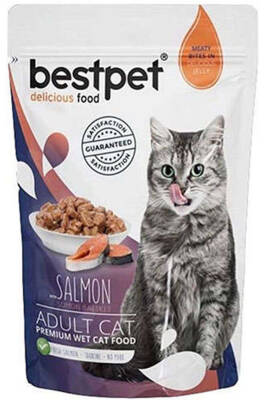 Bestpet Somonlu Kedi Konservesi 85gr - 1