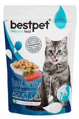 BestPet Ton Balıklı Ve Hamsili Yetişkin Kedi Konservesi 85gr - 1