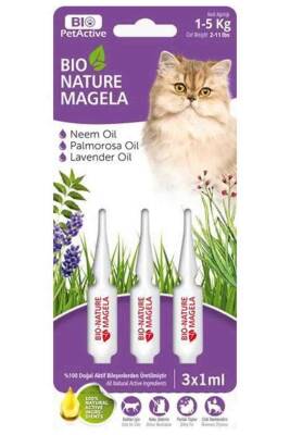 Bio PetActive Bio Nature Kedi Tüy Ve Deri Bakım Ense Damlası 1-5kg - 1