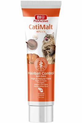 Bio PetActive Cati Kediler İçin Tüy Yumağı Önleyici Malt 100ml - 1