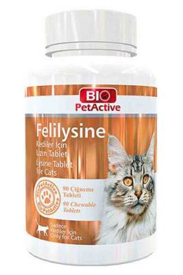 Bio PetActive Felilysine Kedi Bağışıklık Sistemi Güçlendirici Tablet 90 Adet - 1