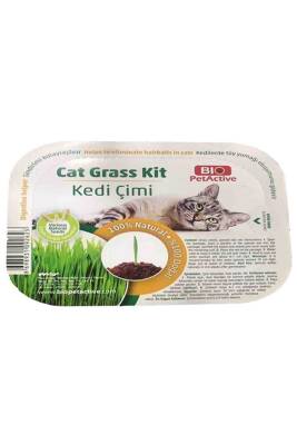 Bio PetActive Grass Kit Naturel Kedi Çimi - 1