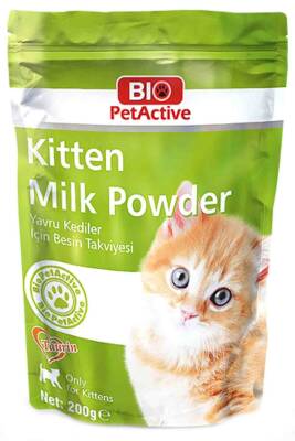 Bio PetActive Kitten Milk Yavru Kedi Süt Tozu 200gr - 1