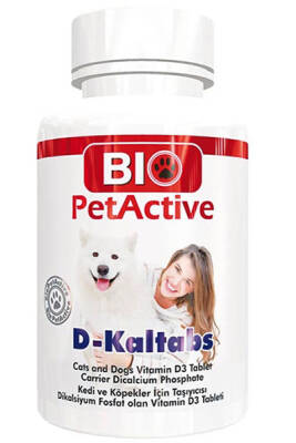 Bio PetActive Köpekler için Kalsiyum ve D Vitamini 84 Tablet - 1