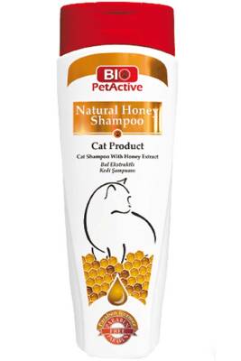 Bio PetActive Natural Bal ve Buğday Özlü Kedi Şampuanı 400ml - 1