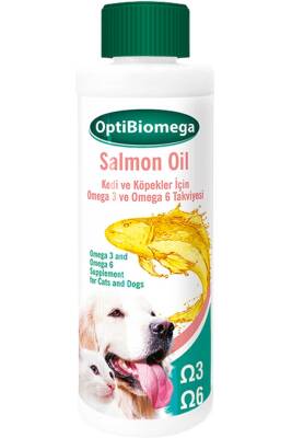 Bio PetActive Optibiomega Omega 3 & 6 Besin Somon Yağı Takviyesi 250ml - 1