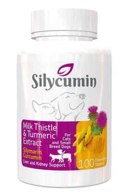 Bio PetActive Silycumin Kedi ve Küçük Irk Köpek 100 Tablet - 1