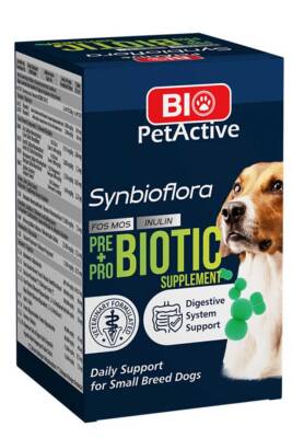 Bio PetActive Synbioflora Küçük Irk Köpekler İçin Probiyotik Tablet 30gr - 1