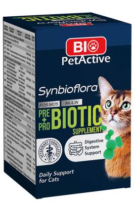 Bio PetActive Synbioflora Probiyotik Kedi Tableti 30gr - 1