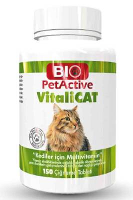 Bio PetActive Vitalicat Kediler İçin Multivitamin 150 Tablet - 1