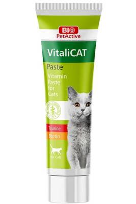 Bio PetActive Vitalicat Pasta Multivitamin Kedi Macunu 100ml - 1