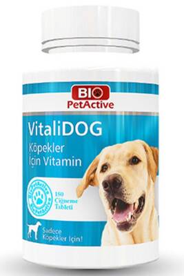 Bio PetActive Vitalidog Köpekler için Multivitamin Tableti 75gr - 1