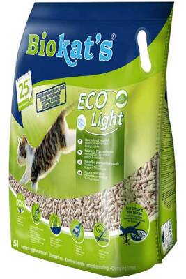 Biokats Pelet Kedi Kumu Eco Light 5lt - 1