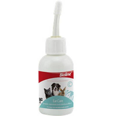 Bioline Kedi ve Köpek İçin Kulak Bakım Damlası 50ml - 1