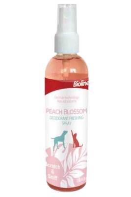 Bioline Kedi ve Köpekler İçin Şeftali Çiçeği Kokulu Parfüm 118ml - 1