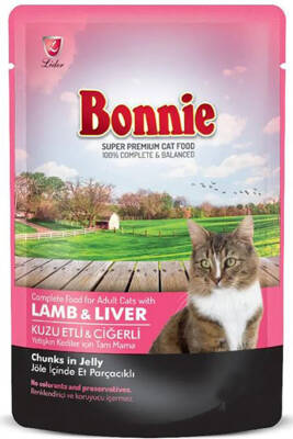 Bonnie Ciğerli Kedi Konservesi 85gr - 1